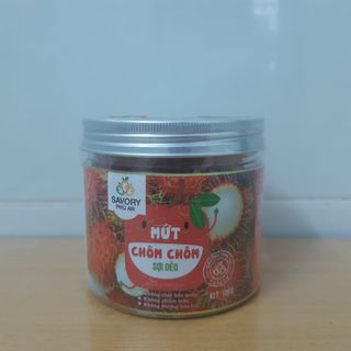 Mứt chôm chôm sợi dẻo 150gr