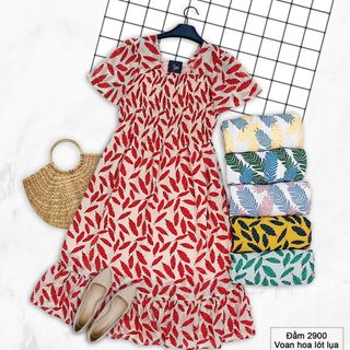 ĐẦM MAXI VOAN LÓT LỤA 2900