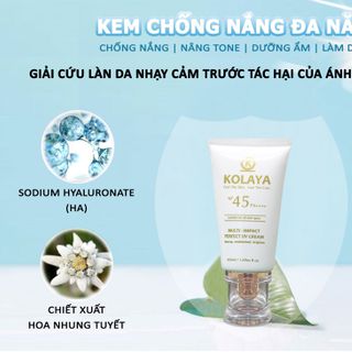 Kem chống nắng nâng tone dưỡng ẩm