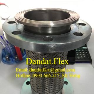 Khớp chống rung cao su mặt bích Khớp nối chống rung inox Khớp chống rung inox - khopnoimeminox