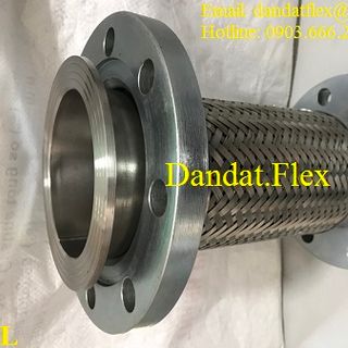 Khớp chống rung cao su mặt bích Khớp nối chống rung inox Khớp chống rung inox - khopnoimeminox