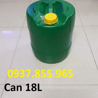 Can nhựa xanh can nhựa trắng dung tích từ 5L đến 30L giá sỉ