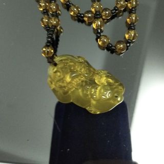 Dây chuyền phong thủy mặt tỳ hưu