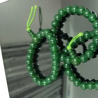 Chuỗi tay mặt hồ lô vòng chuỗi đeo tay phong thủy 8li xanh