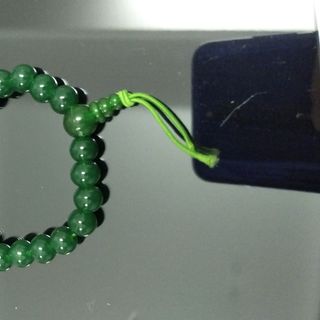 Chuỗi tay mặt hồ lô vòng chuỗi đeo tay phong thủy 8li xanh