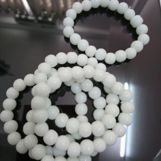 Vòng đá chuỗi đá trắng 8mm