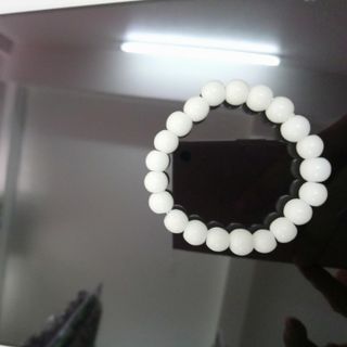 Vòng đá chuỗi đá trắng 8mm