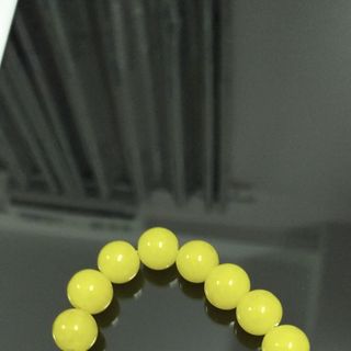 vòng chuỗi đeo tay màu vàng đá 12li