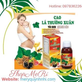 Cao Lá Thường Xuân Tỏi Đen Mật Ong Đông trùng bổ phế Prostibame