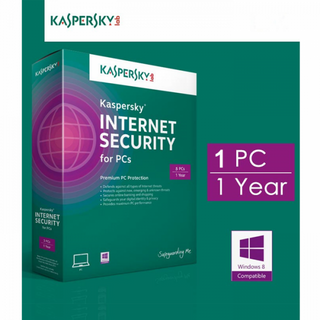Phần mềm diệt virus kaspersky internet security cho 1 máy tính