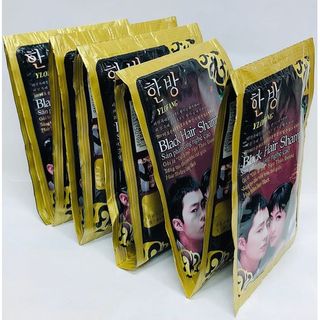 Gói Dầu Gội Nhuộm Đen Tóc Black Hair Shampoo Hàn Quốc giá sỉ