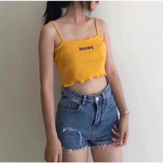 Áo 2 dây honey