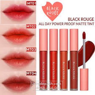 Có sẵn Son kem lì Black Rouge Power Proof Matte Tint giá sỉ