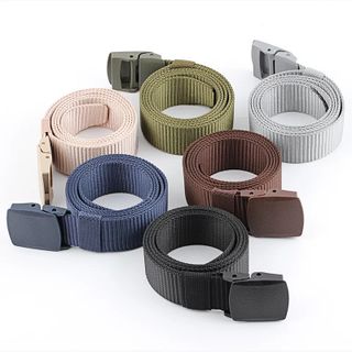 GIÁ SỈ - Thắt lưng vải Nylon khóa nhựa nhiều màu - siêu bền - dễ sử dụng