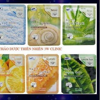 Mặt Nạ giấy 3W Clinic Mask Sheet 23g Hàn Quốc