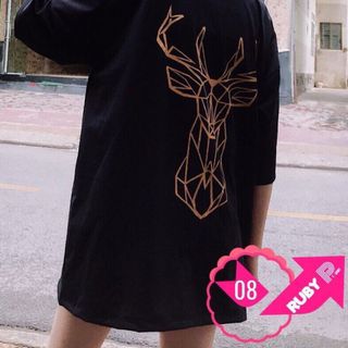 Áo thun phom rộng