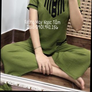 Bộ đũi kiểu dáng trung niên có size đại