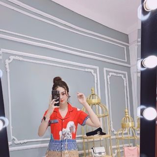Đồ bộ lụa satin A4
