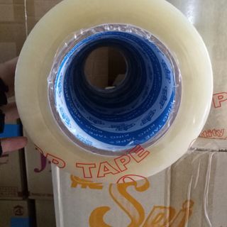 Băng keo trong đục dán thùng carton 200 yard chuẩn 2kg lõi 4ly – Siêu dính – Siêu chắc x6 cuộn/cây - Sỉ Buôn Số Lượng Lớn Giá Đẹp