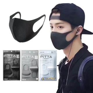 Set 3 Khẩu trang Pita Mask lọc bụi xuất Nhật