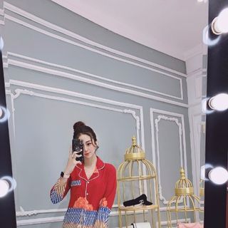 Đồ bộ lụa satin A2