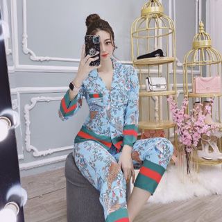 Đồ bộ lụa satin A1