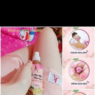 Xịt Phụ Khoa Thảo Dược Tặng Hồng Ti Làm hồng khít sau 12 tuần