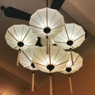 Đèn lồng Hội An trang trí nhà cửa hàng 30cm