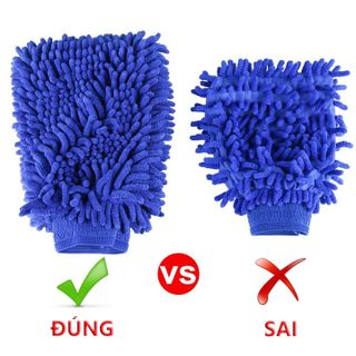 Gang tay rửa xe ô tô 2 lớp cao cấp