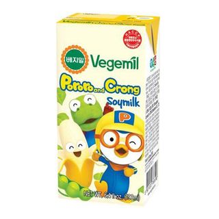 Sữa Vegemil hương chuối Pororo Crong thùng 48 hộp hoặc 96 hộp