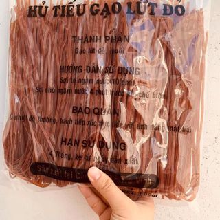 Hủ tiếu gạo lứt đỏ sợi bún