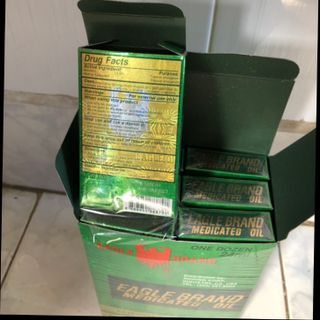 Dầu gió xanh 2 nắp mỹ loại vàng