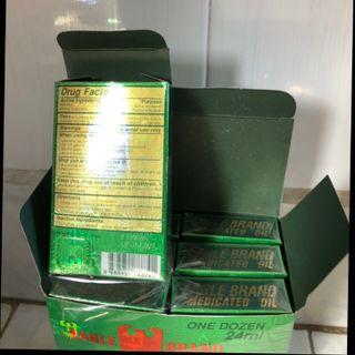 Dầu gió xanh 2 nắp mỹ loại vàng