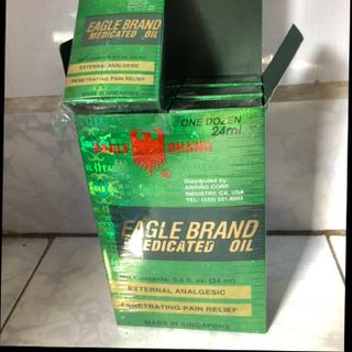 Dầu gió xanh 2 nắp mỹ loại vàng