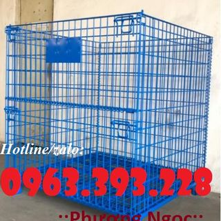 Xe đẩy lồng thép lồng thép trữ hàng lồng đựng hàng