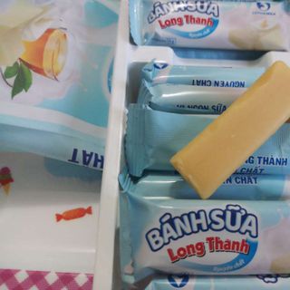 Bánh sữa Long Thành nguyên chất Lothamilk - sữa bò tươi nguyên chất - Bánh sữa Long Thành Lothamilk