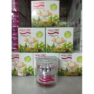 KEM DƯỠNG TRẮNG DA HOLY CARE NGỌC TRAI RONG BIỂN 15G NHỎ - KEM HOLY CARE DƯỠNG TRẮNG DA NGỌC TRAI