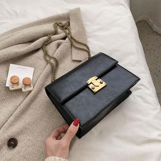 Túi đeo chéo nữ BASSIC da trơn sang trọng D773