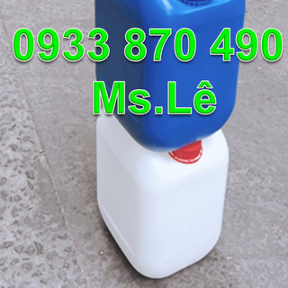 Can nhựa trắng 10 lít can nhựa xanh 10l can nhựa 10 lítcan nhựa 10l vuôngcan nhựa đựng hóa chất 10 lít tại TPHCM
