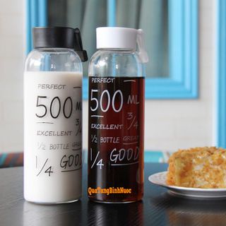 Bình Nước Nhựa Có Quai 500ml Q011