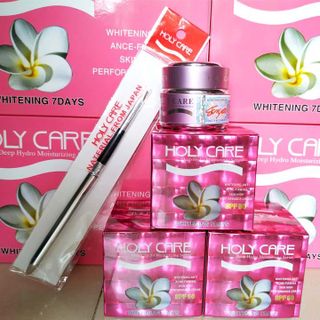 KEM DƯỠNG TRẮNG DA TRỊ MỤN MỜ THÂM HOLY CARE HỒNG KEM HOLY CARE HỒNG TRỊ MỤN THÂM