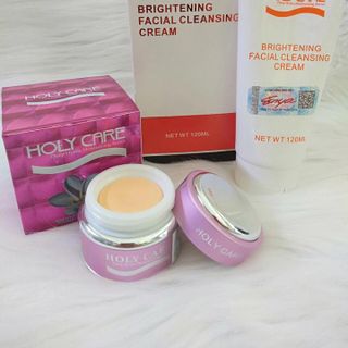 KEM DƯỠNG TRẮNG DA TRỊ MỤN MỜ THÂM HOLY CARE HỒNG KEM HOLY CARE HỒNG TRỊ MỤN THÂM