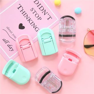 Kẹp bấm lông mi nhựa cao cấp xanh hồng