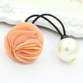 đủ màu cột tóc hình hoa
