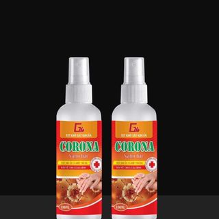 Nước xịt rửa tay khô dạng xịt khử khuẩn corona nano bạc