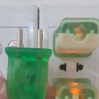 Phích Cắm Điện Cao Su Đúc Có Đèn