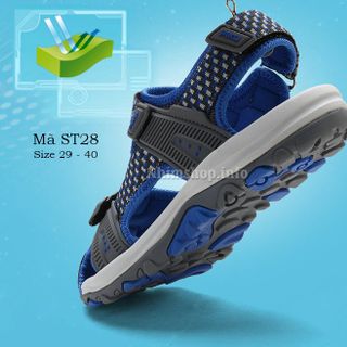 Bán buôn bán sỉ giày dép trẻ em - SANDAL RỌ BÍT MŨI CHO BÉ TRAI ST28