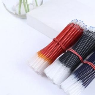 Ruột bút mực nước màu xanh dương màu đỏ và đen