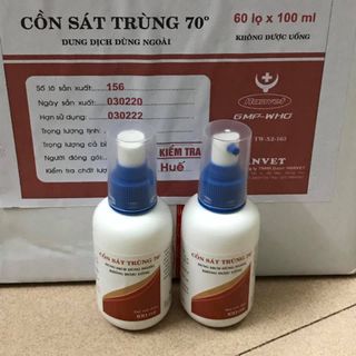 Cồn Sát Trùng HanVet chống Corona