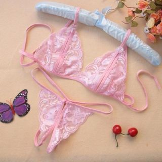 Hàng Quảng Châu Bộ đồ lót kèm quần chipL0087